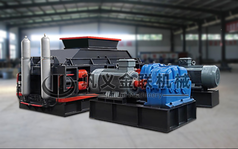 液壓對輥制砂機-大型直連對輥破碎機價格-液壓調節(jié)省力