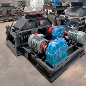 中型制砂機-液壓對輥制砂機設備發貨圖片