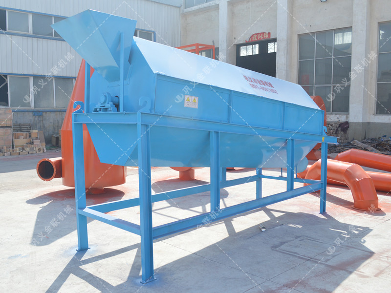 滾筒篩分機-無軸篩砂機-小型滾筒篩沙機價格-圖紙圖片-規格型號